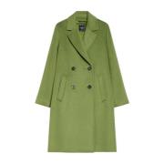 Groene wollen blend coconjas Max Mara Weekend , Green , Dames