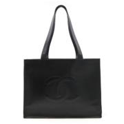 Pre-owned Leather chanel-bags Chanel Vintage , Black , Dames