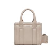 E0015 ecru tote tas met verstelbare band Liu Jo , Beige , Dames