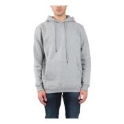 Katoenen hoodie met voorzak Dondup , Gray , Heren