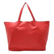 Pre-owned Leather celine-bags Celine Vintage , Red , Dames