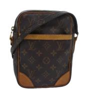 Pre-owned Canvas louis-vuitton-bags Louis Vuitton Vintage , Brown , Da...