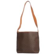 Pre-owned Canvas celine-bags Celine Vintage , Brown , Dames