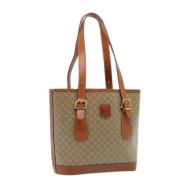 Pre-owned Canvas totes Celine Vintage , Beige , Dames