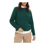 Kabeltrui voor dames Tommy Hilfiger , Green , Dames