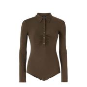 Groene Dameskleding Top Aw24 Pinko , Green , Dames