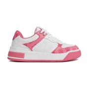 Dames Sneakers Klassieke Stijl Guess , White , Dames