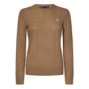 Dameskleding Sweatshirts Bruin Aw24 Ralph Lauren , Brown , Dames