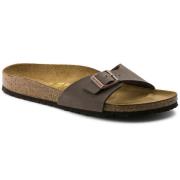 Bruine Platte Schoenen Birkenstock , Brown , Unisex