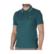 Klassiek Poloshirt - Tijdloze Stijl Lyle & Scott , Green , Heren