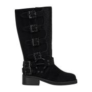 Biker laars gespen Alma EN Pena , Black , Dames