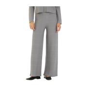 Rechte geruite broek Alma EN Pena , Gray , Dames