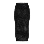 Zwarte Glitter Rok InWear , Black , Dames