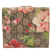 Pre-owned Canvas wallets Gucci Vintage , Multicolor , Dames