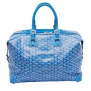 Pre-owned Canvas handbags Goyard Vintage , Blue , Dames