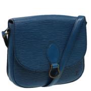 Pre-owned Leather louis-vuitton-bags Louis Vuitton Vintage , Blue , Da...