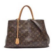 Pre-owned Leather louis-vuitton-bags Louis Vuitton Vintage , Brown , D...