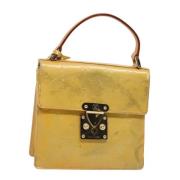 Pre-owned Leather louis-vuitton-bags Louis Vuitton Vintage , Yellow , ...