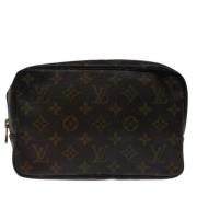 Pre-owned Canvas louis-vuitton-bags Louis Vuitton Vintage , Brown , Da...