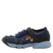 Pre-owned Fabric sneakers Dior Vintage , Blue , Dames