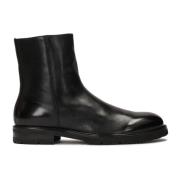 Kazar Zwarte Lederen Boots Kazar , Black , Heren