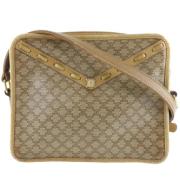 Pre-owned Canvas celine-bags Celine Vintage , Brown , Dames