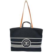 Pre-owned Denim chanel-bags Chanel Vintage , Blue , Dames