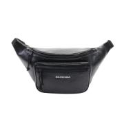 Pre-owned Leather balenciaga-bags Balenciaga Vintage , Black , Heren