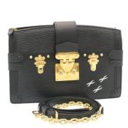 Pre-owned Leather louis-vuitton-bags Louis Vuitton Vintage , Black , D...