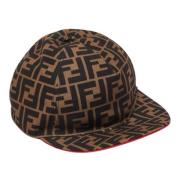 Pre-owned Fabric hats Fendi Vintage , Brown , Dames