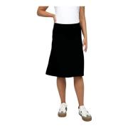 Eenvoudige Zwarte Rok Liva.Au24 2-Biz , Black , Dames