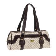 Pre-owned Canvas handbags Celine Vintage , White , Dames