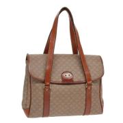 Pre-owned Canvas celine-bags Celine Vintage , Beige , Dames