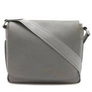 Pre-owned Leather louis-vuitton-bags Louis Vuitton Vintage , Gray , Da...