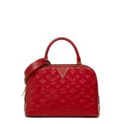 Pre-owned Leather louis-vuitton-bags Louis Vuitton Vintage , Red , Dam...