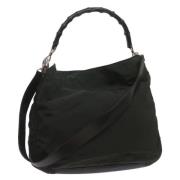 Pre-owned Nylon gucci-bags Gucci Vintage , Black , Dames