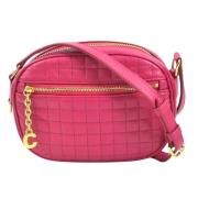 Pre-owned Leather celine-bags Celine Vintage , Pink , Dames