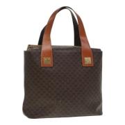 Pre-owned Canvas handbags Celine Vintage , Brown , Dames