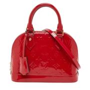 Pre-owned Leather louis-vuitton-bags Louis Vuitton Vintage , Red , Dam...