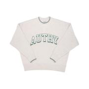 Universiteitsgeïnspireerde lange mouwen jersey sweatshirt Autry , Whit...