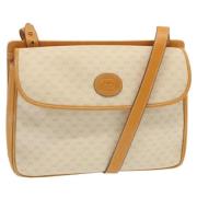 Pre-owned Leather gucci-bags Gucci Vintage , Beige , Dames