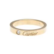 Pre-owned Rose Gold rings Cartier Vintage , Yellow , Dames