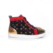 Pre-owned Suede sneakers Christian Louboutin Pre-owned , Multicolor , ...