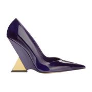 Cheope Lakleren Pumps The Attico , Purple , Dames