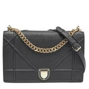 Pre-owned Leather dior-bags Dior Vintage , Black , Dames