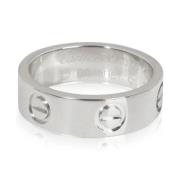 Pre-owned Platinum rings Cartier Vintage , Gray , Dames