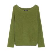 Xeno Mohair Blend Sweater Max Mara Weekend , Green , Dames