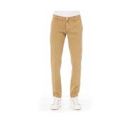 Beige Katoenen Jeans & Broek Jacob Cohën , Beige , Heren