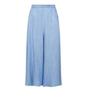 Denim Culottes met Onzichtbare Rits Mes Demoiselles , Blue , Dames