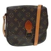 Pre-owned Canvas louis-vuitton-bags Louis Vuitton Vintage , Brown , Da...